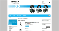 Desktop Screenshot of mepablu.de